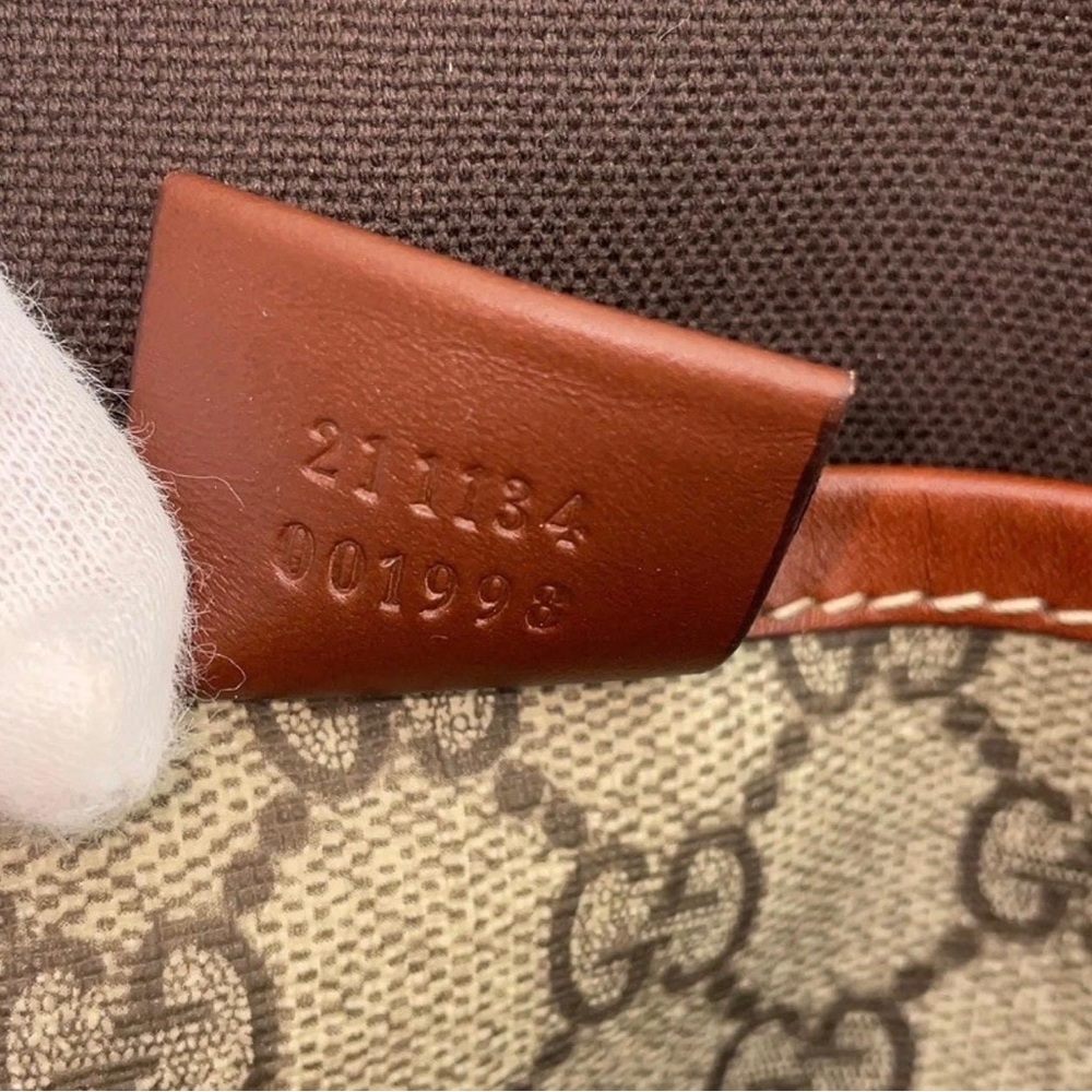 Gucci Beige and Brown Signature Tote - Picture 6 of 16